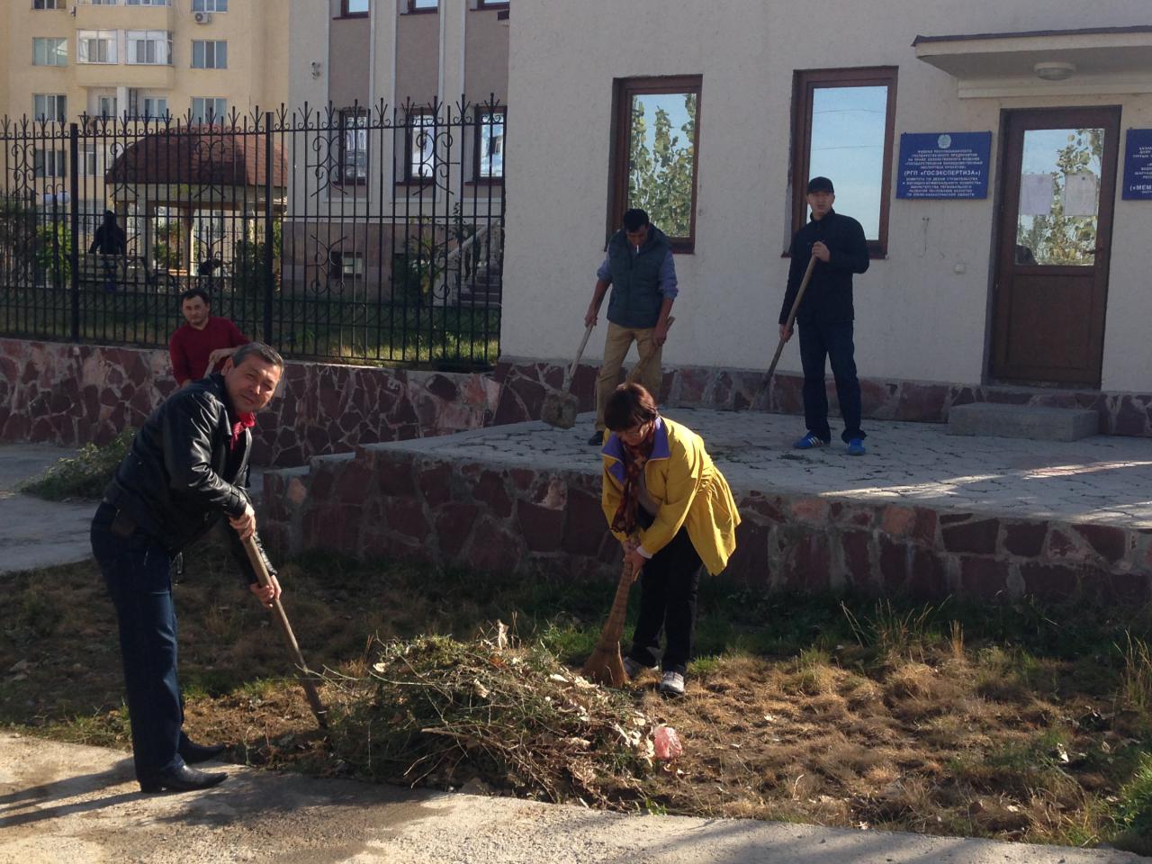 Шымкенте прошел общегородской субботник «Наш город — это наш общий дом» |  Госэкспертиза. Государственная вневедомственная экспертиза проектов